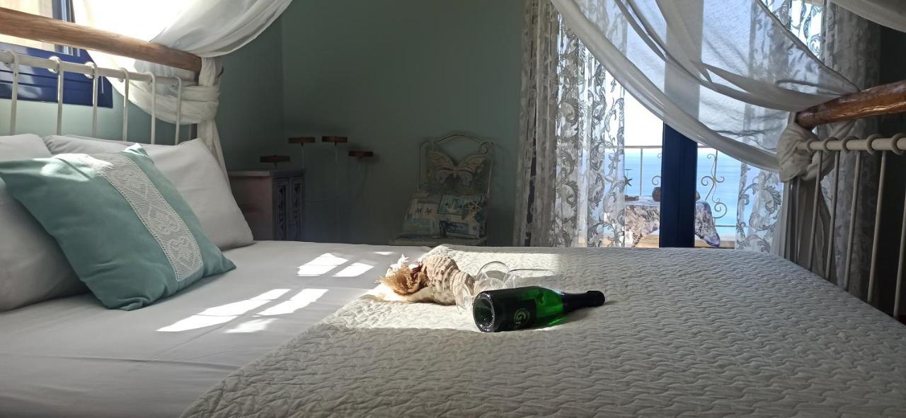 Elouthia Residence With Sea View And Hot Tub Tsoútsouros Екстериор снимка